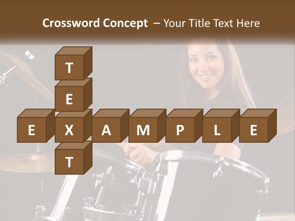 Rehearsal Cymbals Musician PowerPoint Template