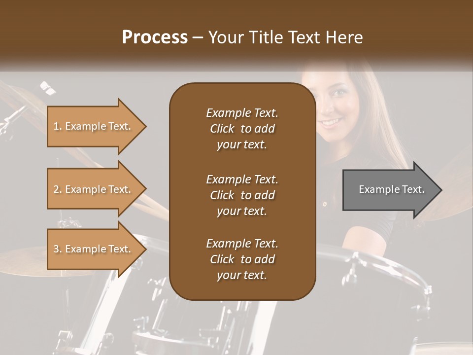 Rehearsal Cymbals Musician PowerPoint Template