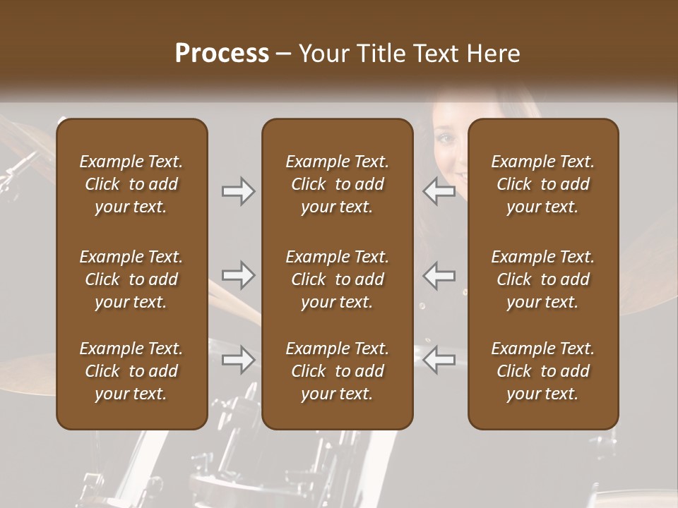 Rehearsal Cymbals Musician PowerPoint Template