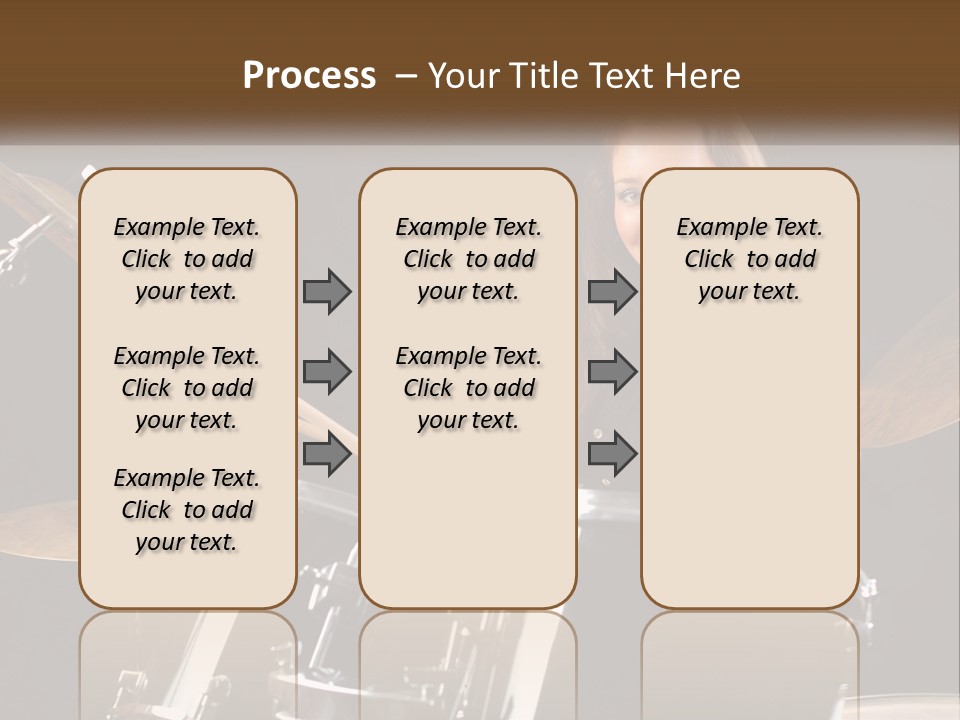 Rehearsal Cymbals Musician PowerPoint Template