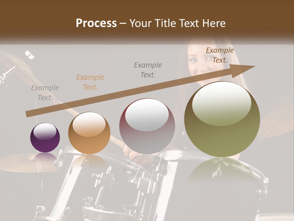 Rehearsal Cymbals Musician PowerPoint Template