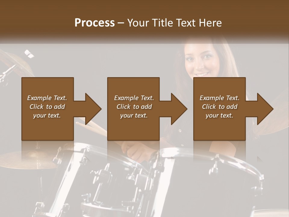 Rehearsal Cymbals Musician PowerPoint Template