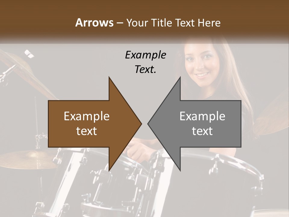Rehearsal Cymbals Musician PowerPoint Template