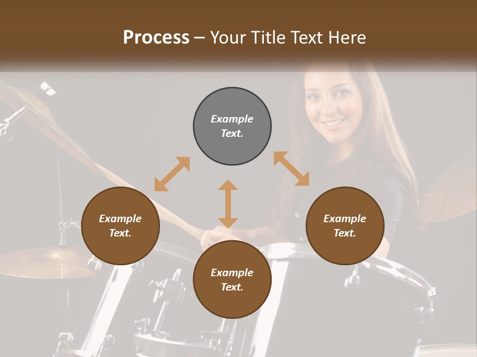 Rehearsal Cymbals Musician PowerPoint Template