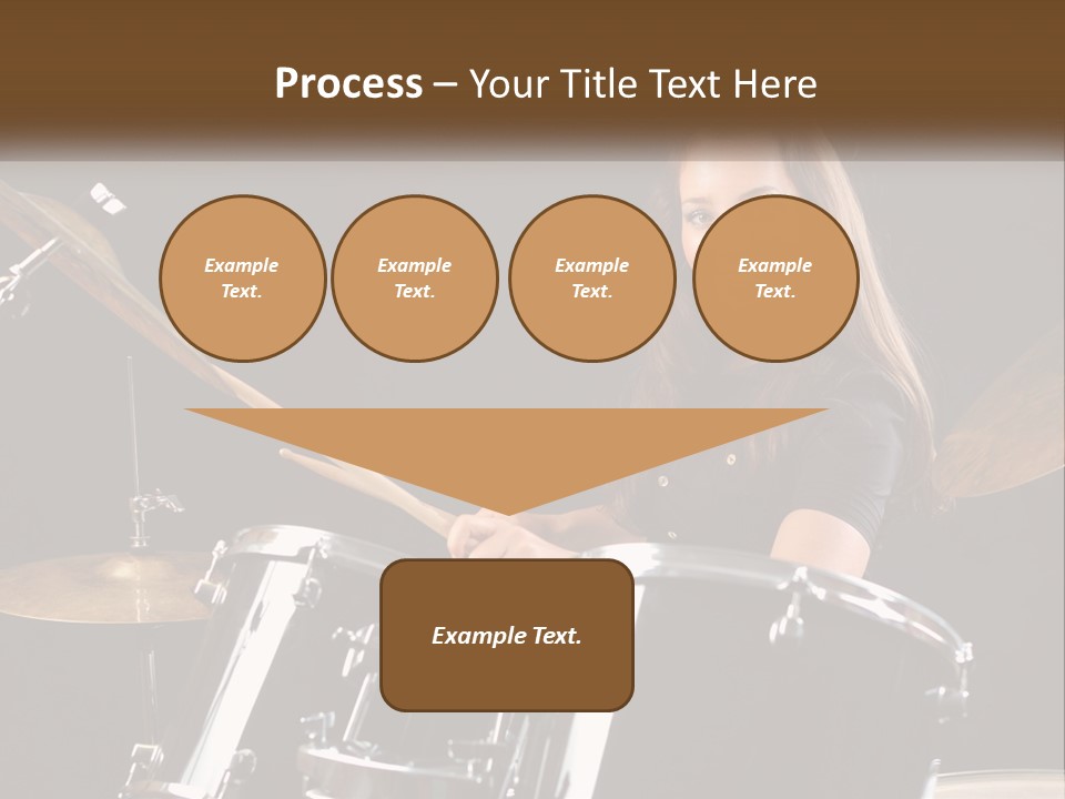 Rehearsal Cymbals Musician PowerPoint Template