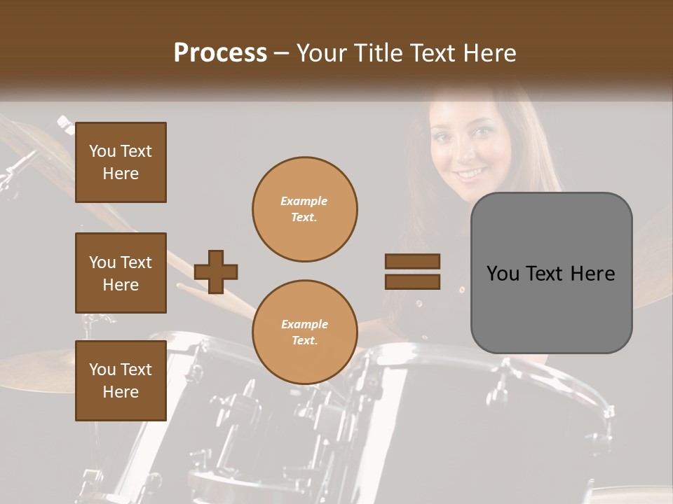 Rehearsal Cymbals Musician PowerPoint Template