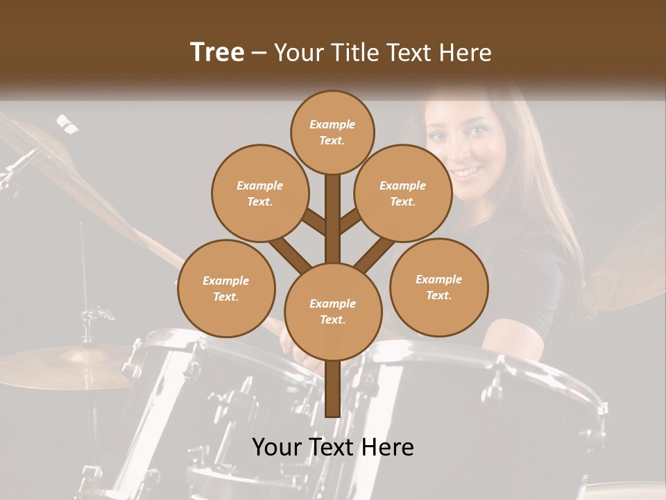 Rehearsal Cymbals Musician PowerPoint Template