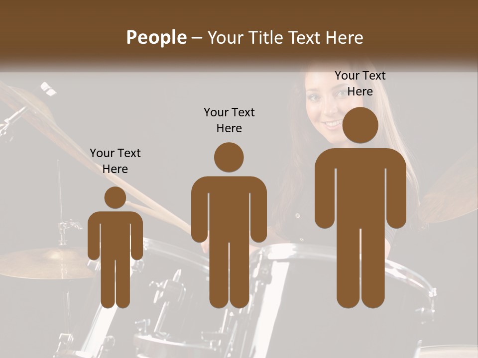 Rehearsal Cymbals Musician PowerPoint Template