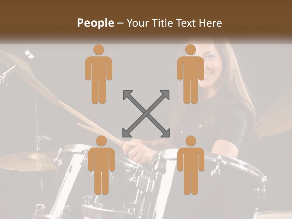 Rehearsal Cymbals Musician PowerPoint Template