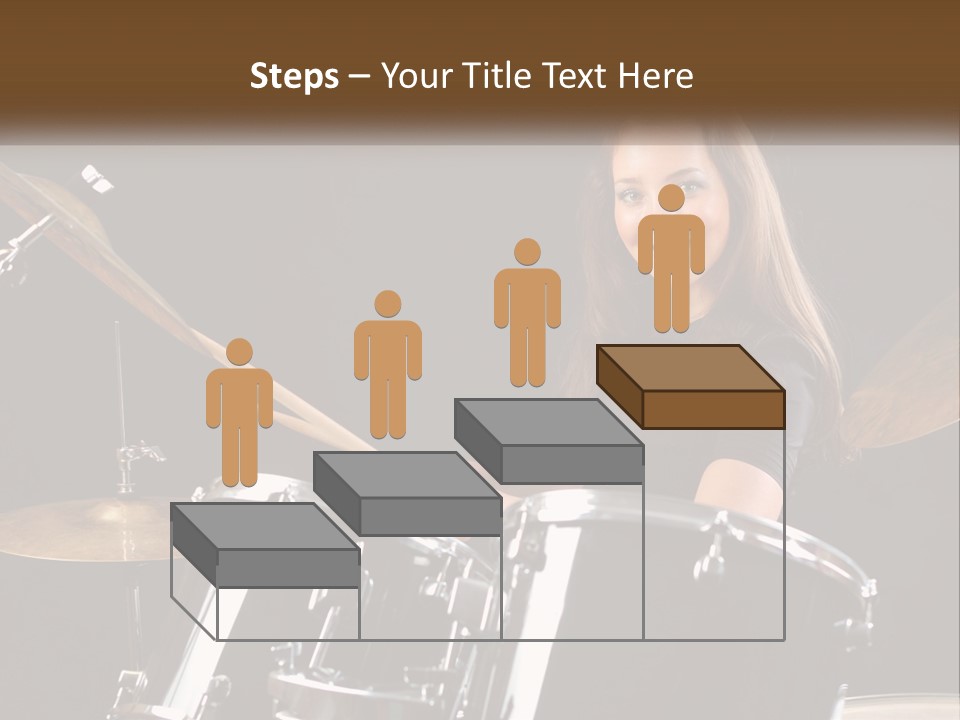 Rehearsal Cymbals Musician PowerPoint Template