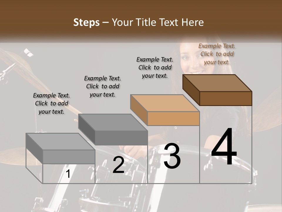 Rehearsal Cymbals Musician PowerPoint Template