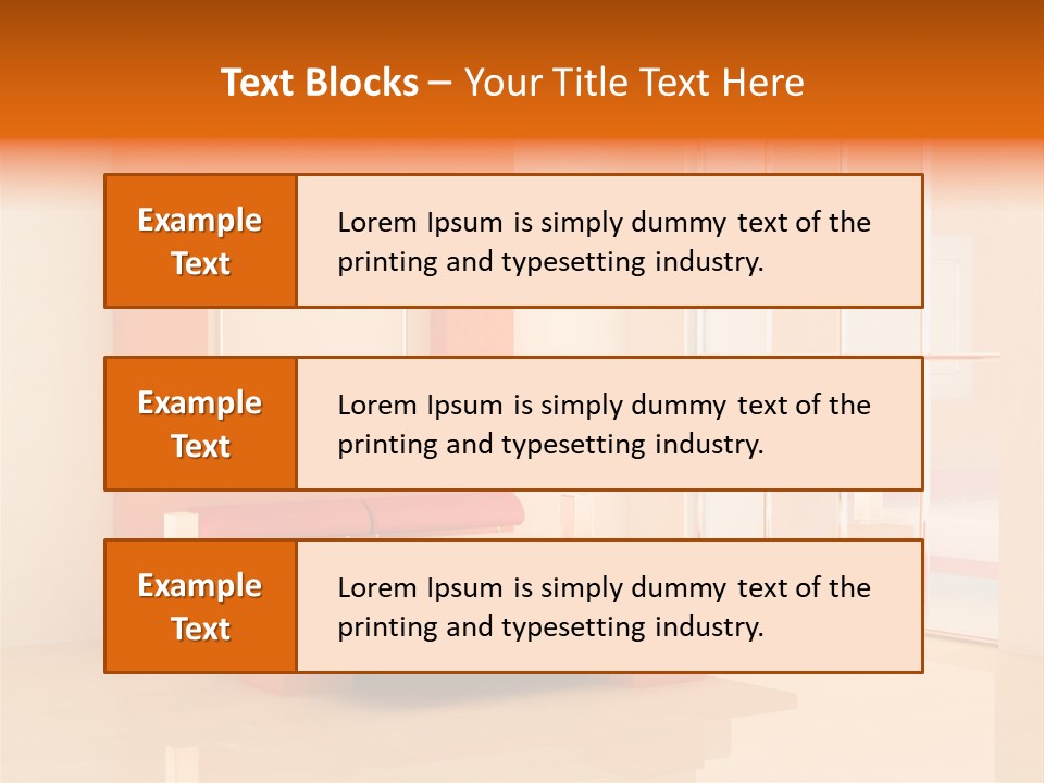 Room Real Clean PowerPoint Template