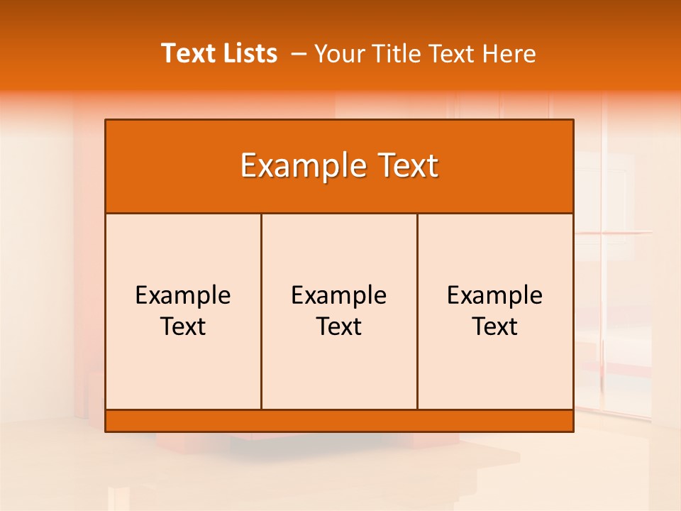 Room Real Clean PowerPoint Template
