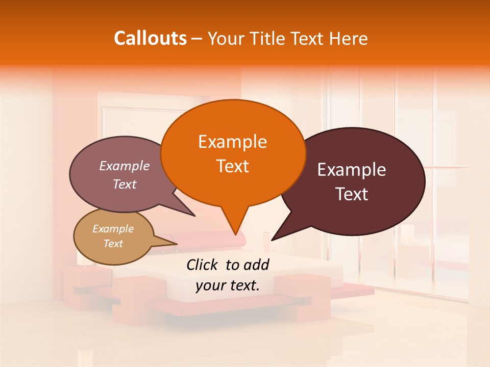 Room Real Clean PowerPoint Template