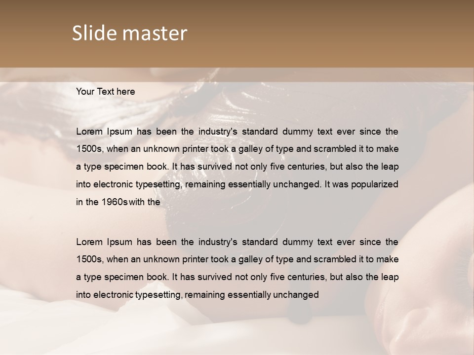 Pink Pure Tulip PowerPoint Template