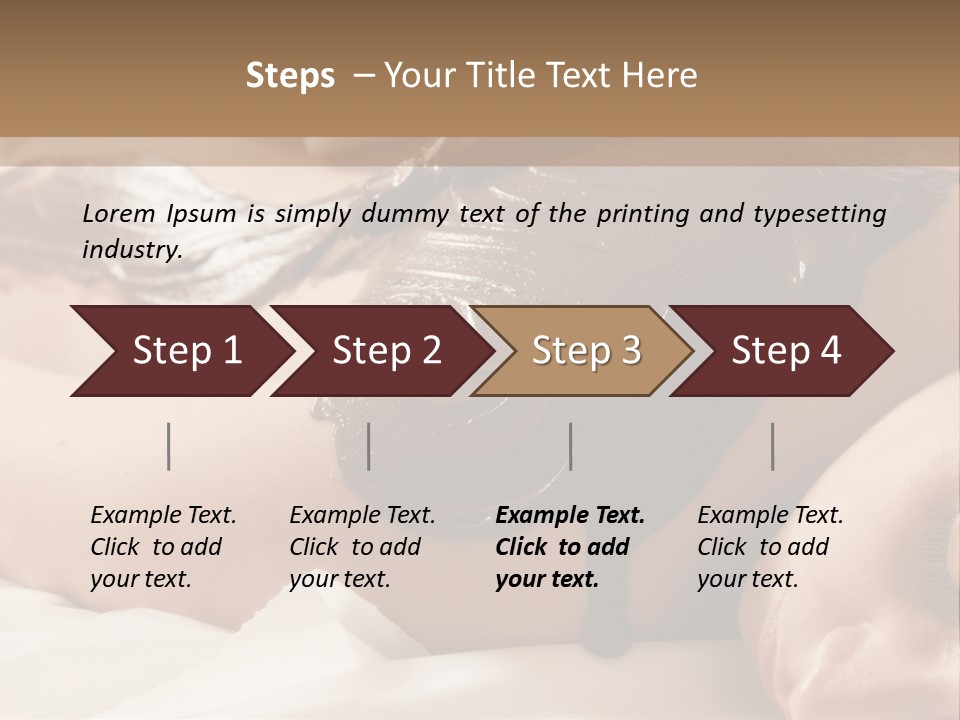 Pink Pure Tulip PowerPoint Template