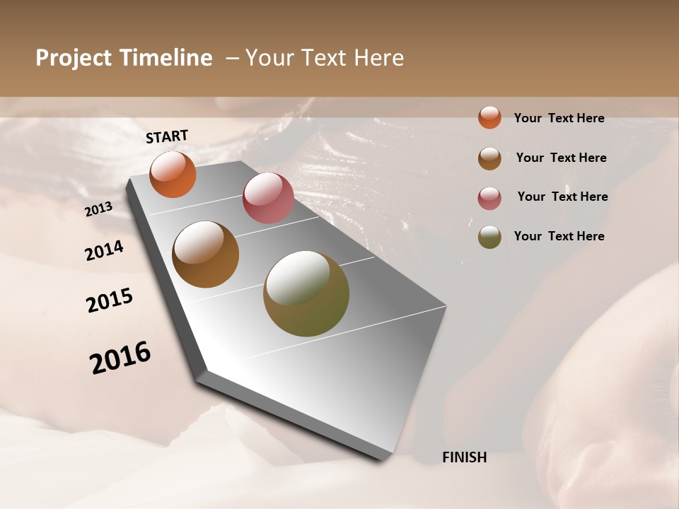 Pink Pure Tulip PowerPoint Template