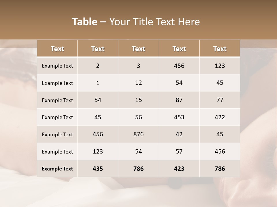 Pink Pure Tulip PowerPoint Template