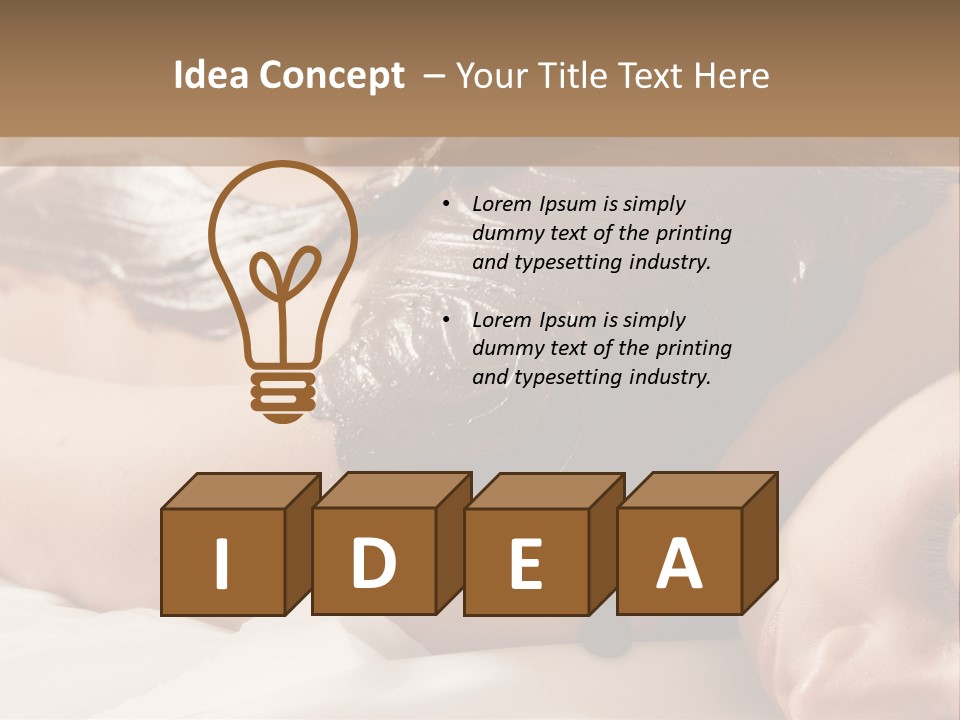 Pink Pure Tulip PowerPoint Template