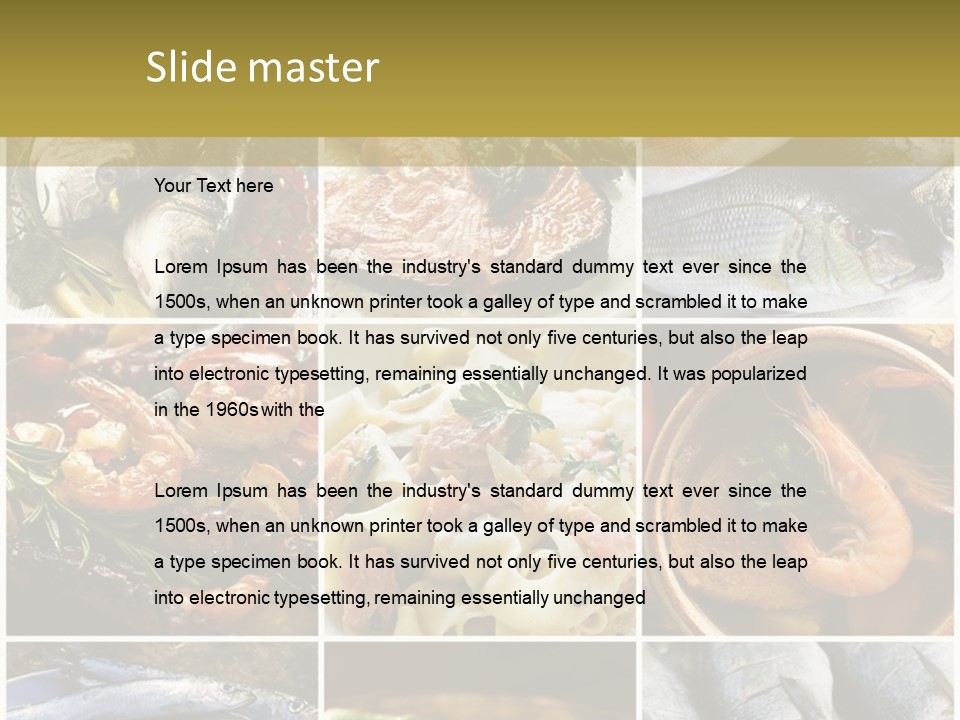 Oil Red Orange PowerPoint Template