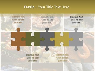 Oil Red Orange PowerPoint Template