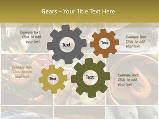 Oil Red Orange PowerPoint Template