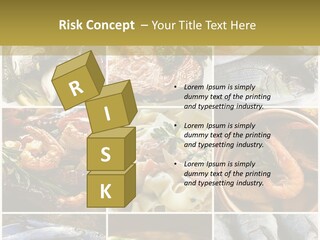 Oil Red Orange PowerPoint Template