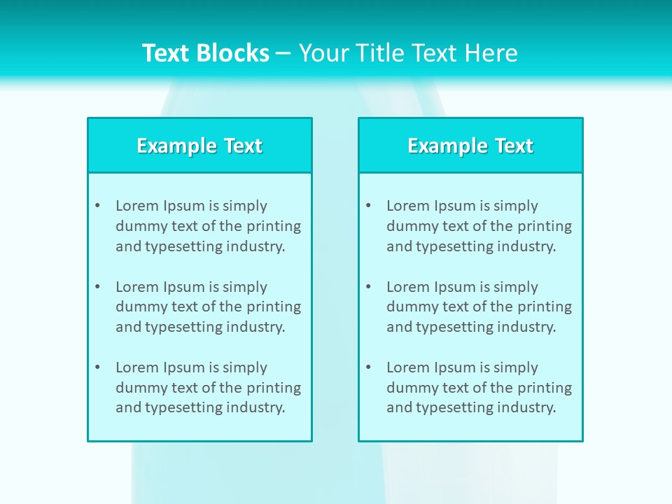 Mint Healthcare Plastic PowerPoint Template