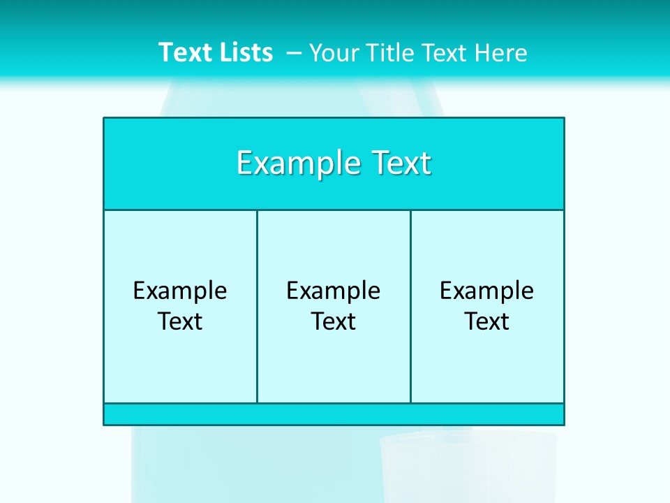 Mint Healthcare Plastic PowerPoint Template