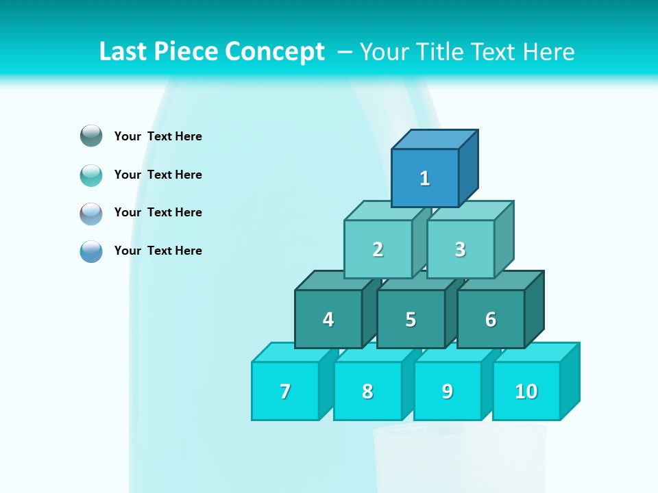 Mint Healthcare Plastic PowerPoint Template