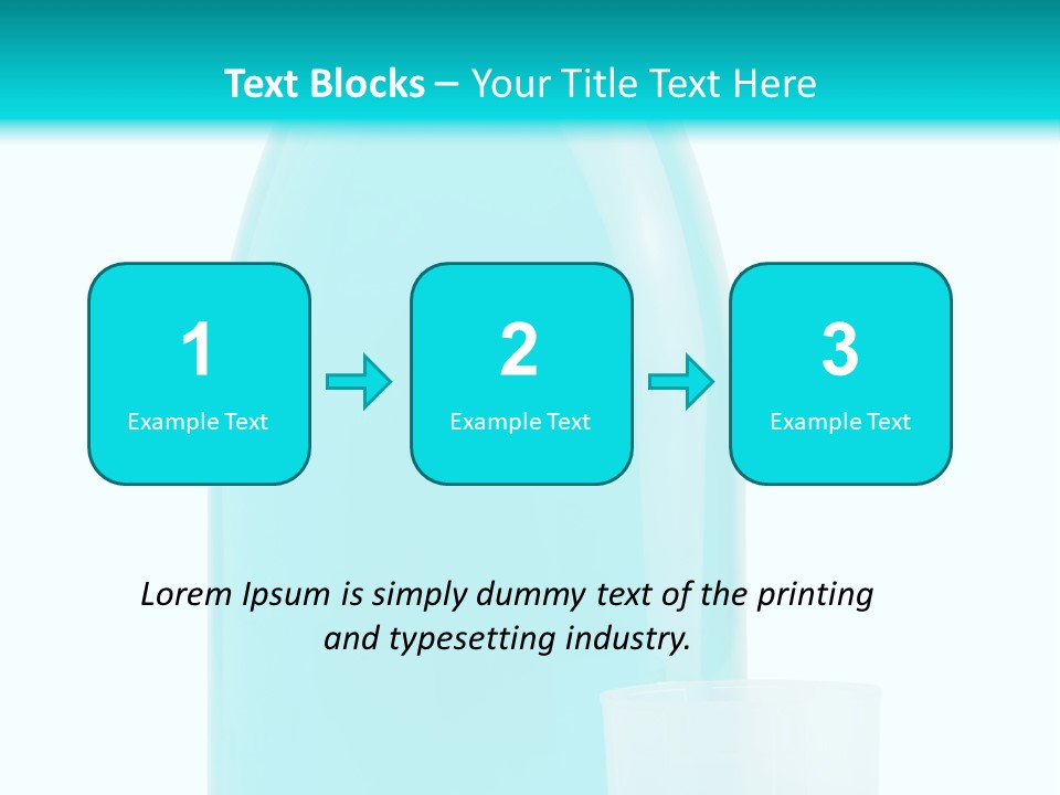 Mint Healthcare Plastic PowerPoint Template