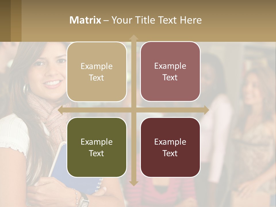 College Smile Book PowerPoint Template