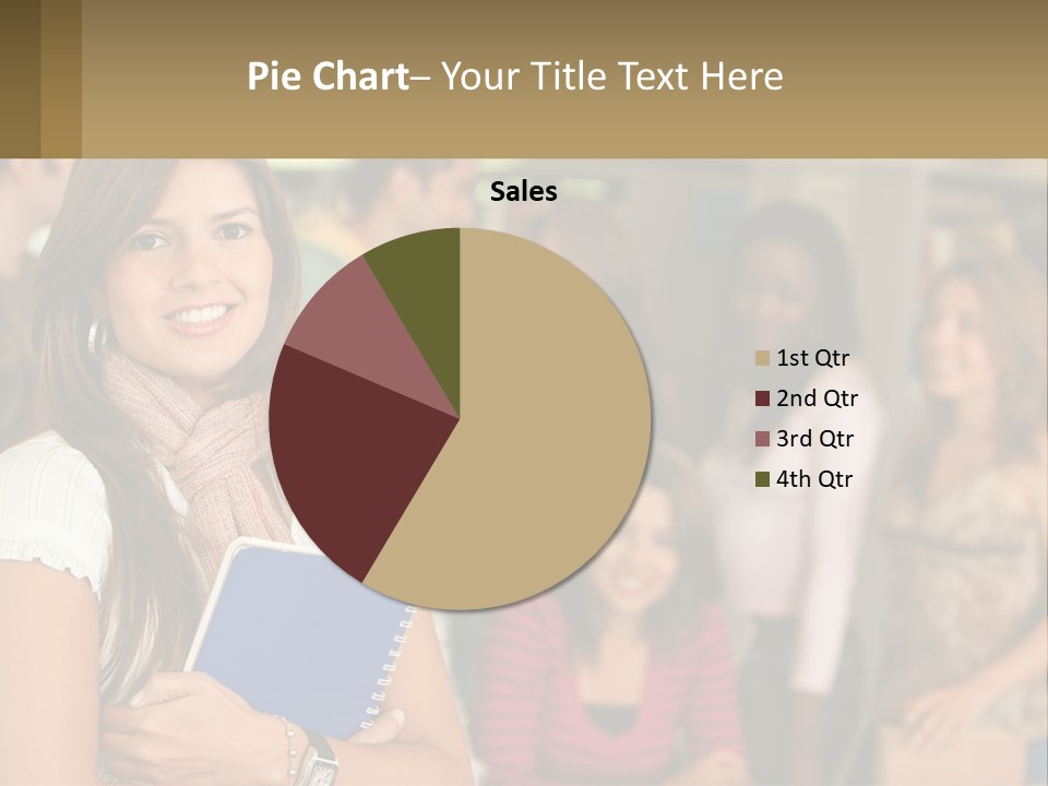 College Smile Book PowerPoint Template