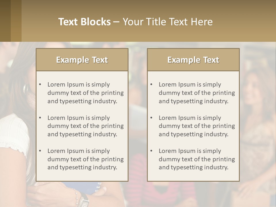 College Smile Book PowerPoint Template