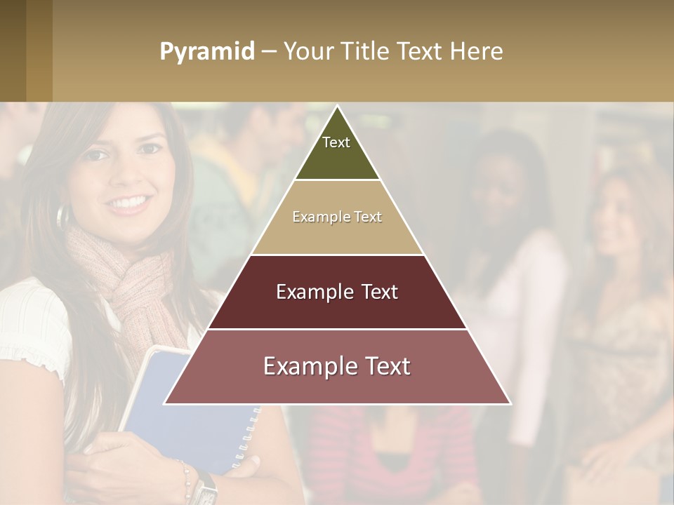 College Smile Book PowerPoint Template