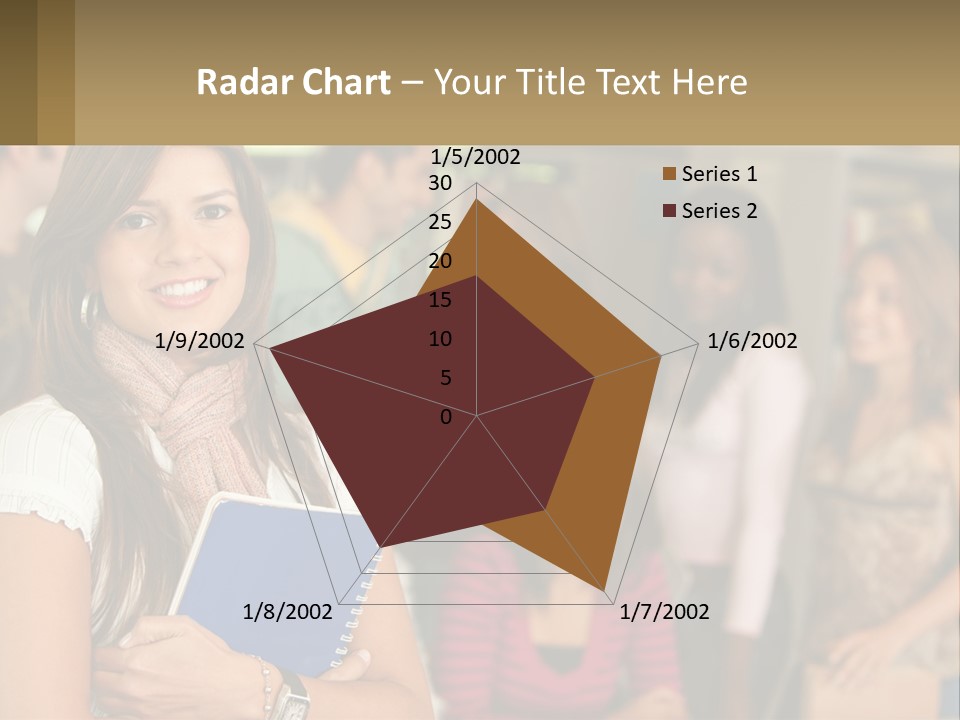 College Smile Book PowerPoint Template