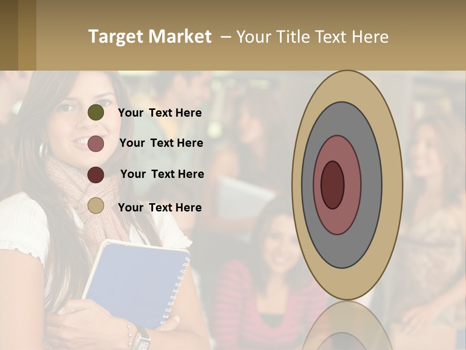 College Smile Book PowerPoint Template