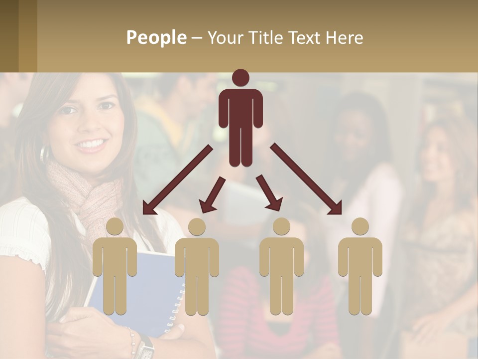 College Smile Book PowerPoint Template