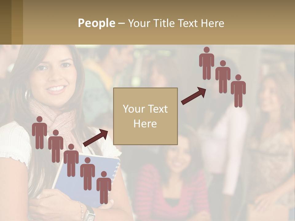 College Smile Book PowerPoint Template