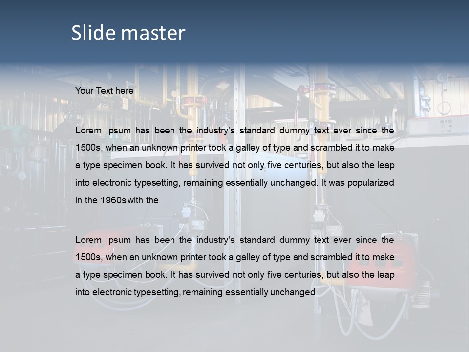 Boilers Warm Pumps PowerPoint Template