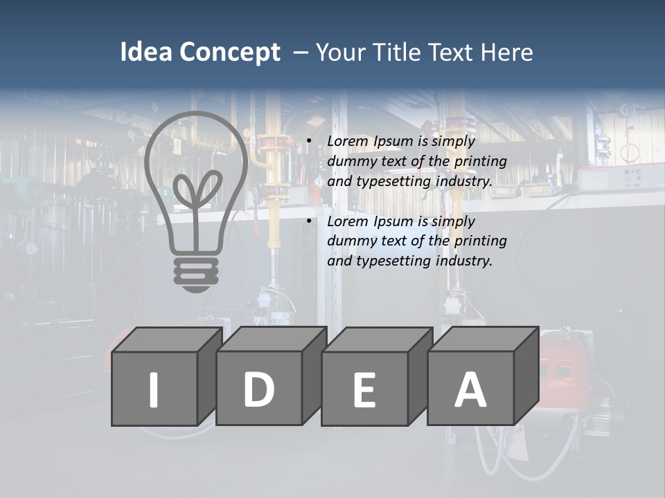 Boilers Warm Pumps PowerPoint Template