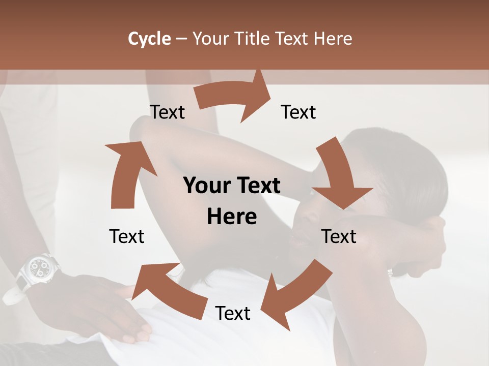 Personal Women Black PowerPoint Template