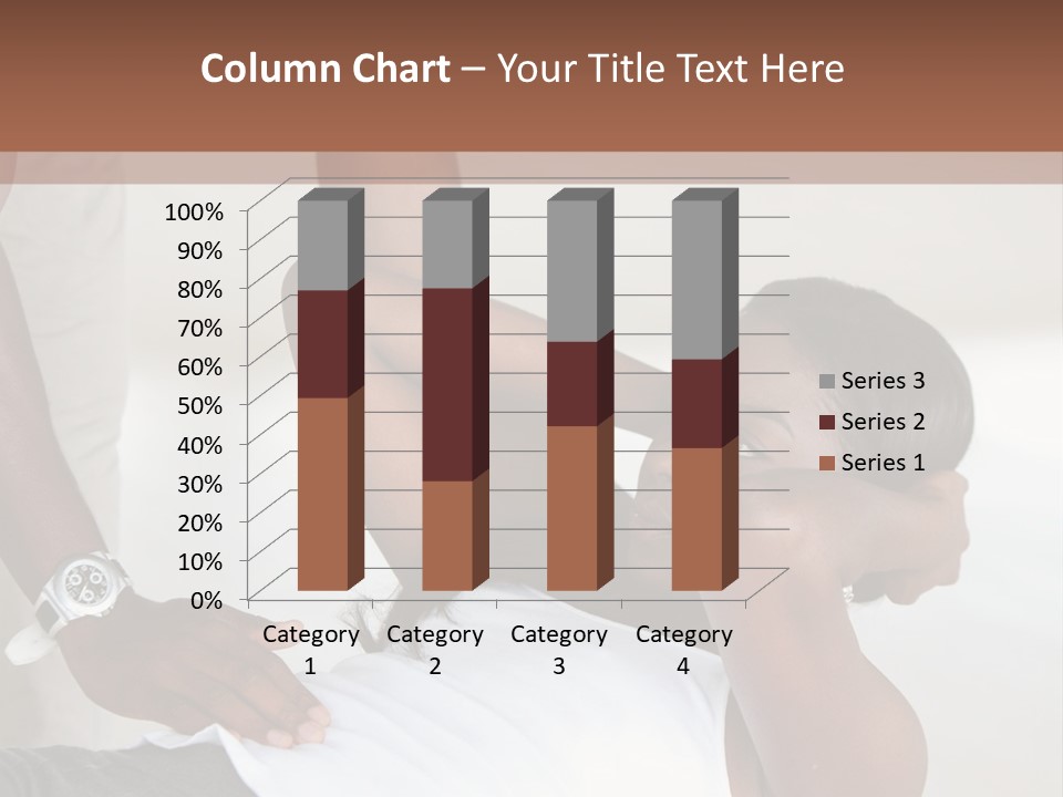 Personal Women Black PowerPoint Template