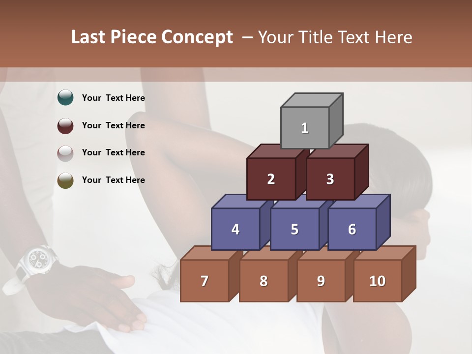 Personal Women Black PowerPoint Template