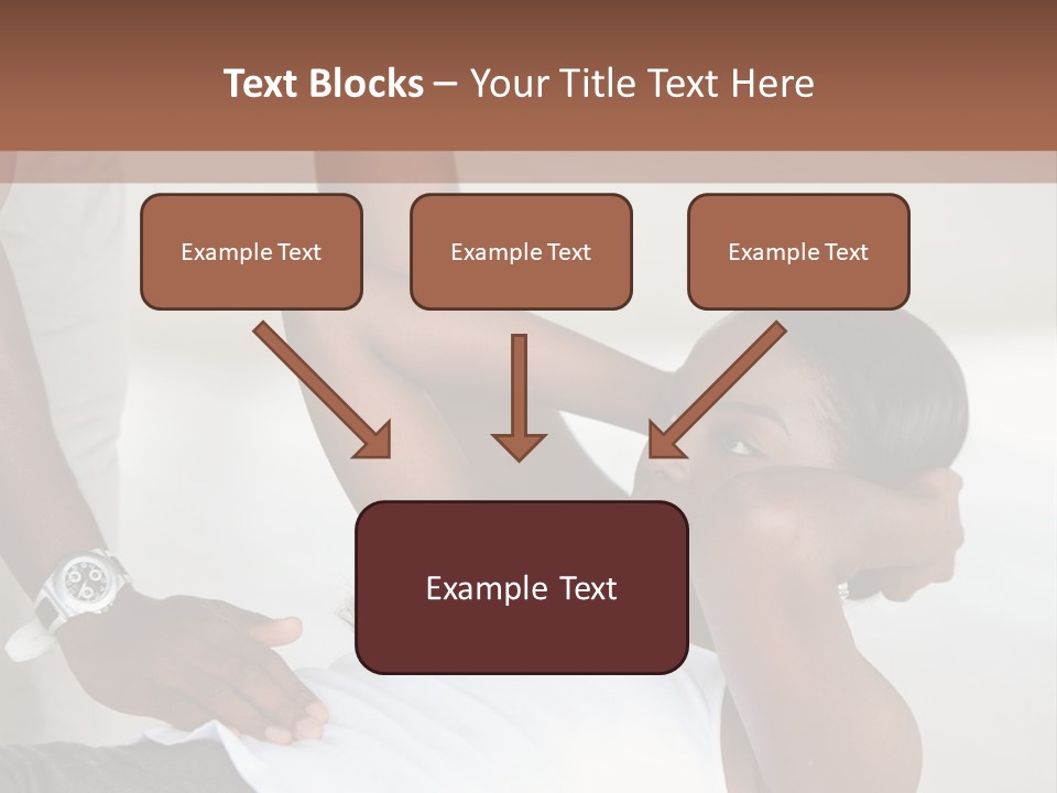 Personal Women Black PowerPoint Template