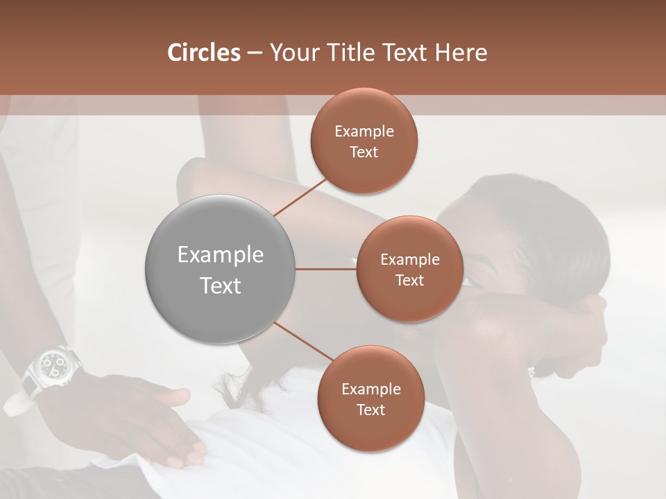 Personal Women Black PowerPoint Template