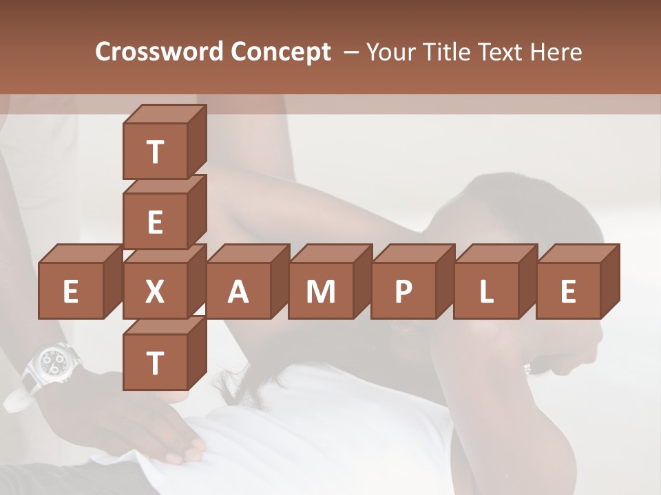 Personal Women Black PowerPoint Template