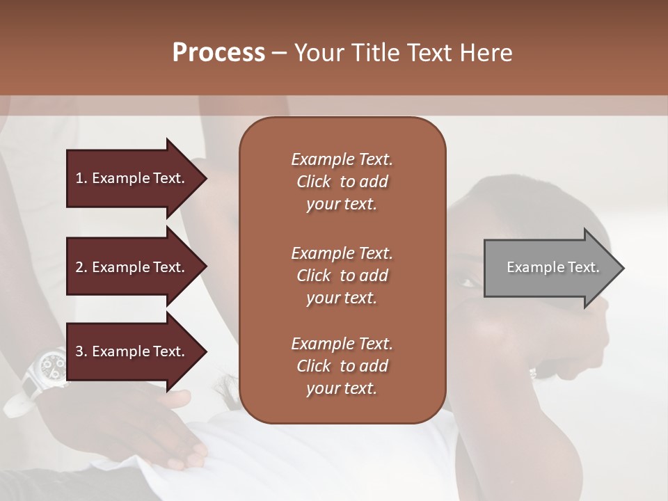 Personal Women Black PowerPoint Template
