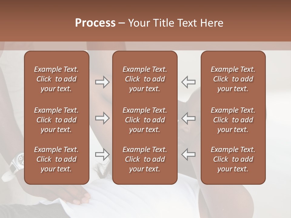 Personal Women Black PowerPoint Template