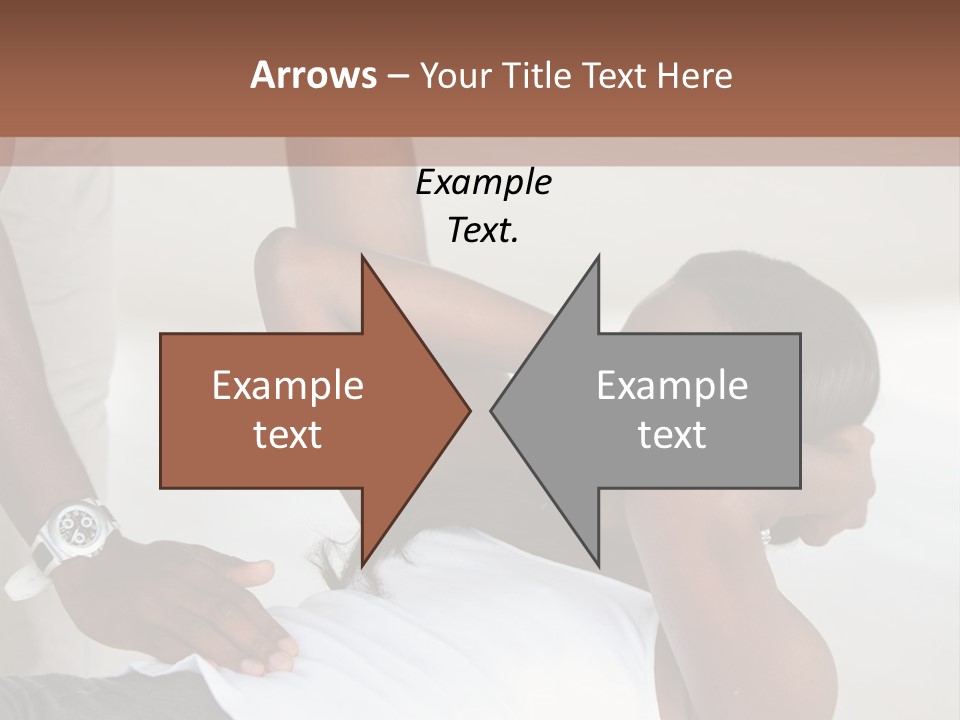 Personal Women Black PowerPoint Template